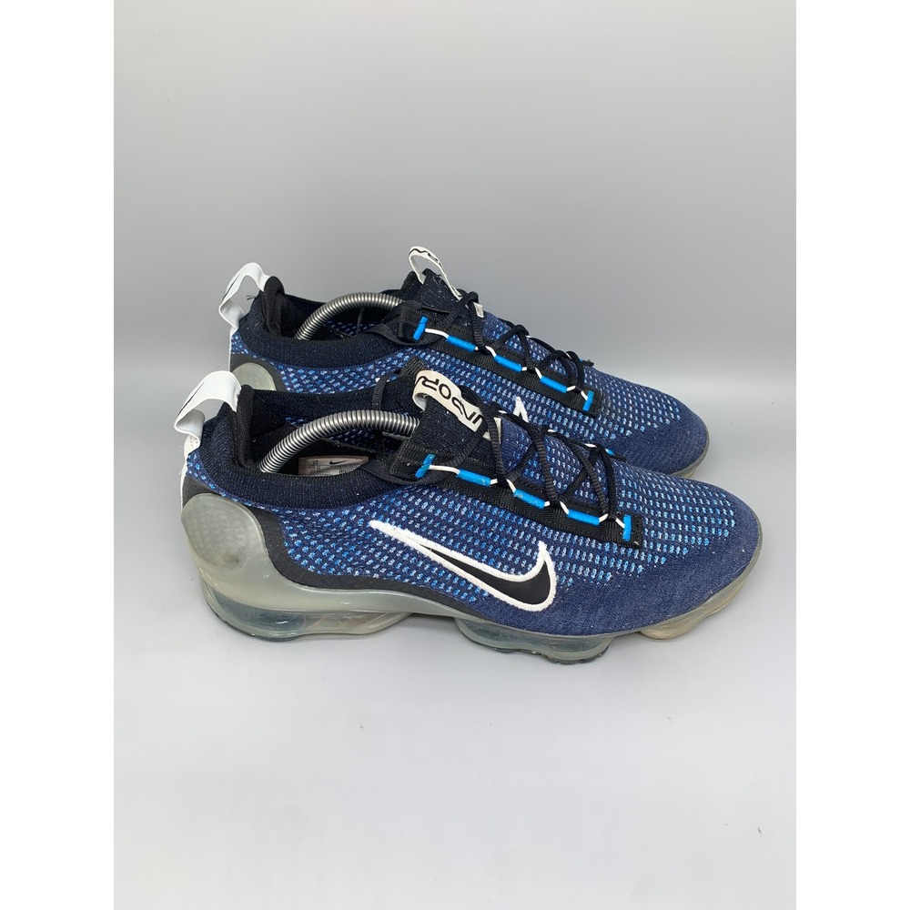 Nike Air VaporMax 2021 FK Midnight Navy Running Shoes DZ4856-400 Men's Sz 11